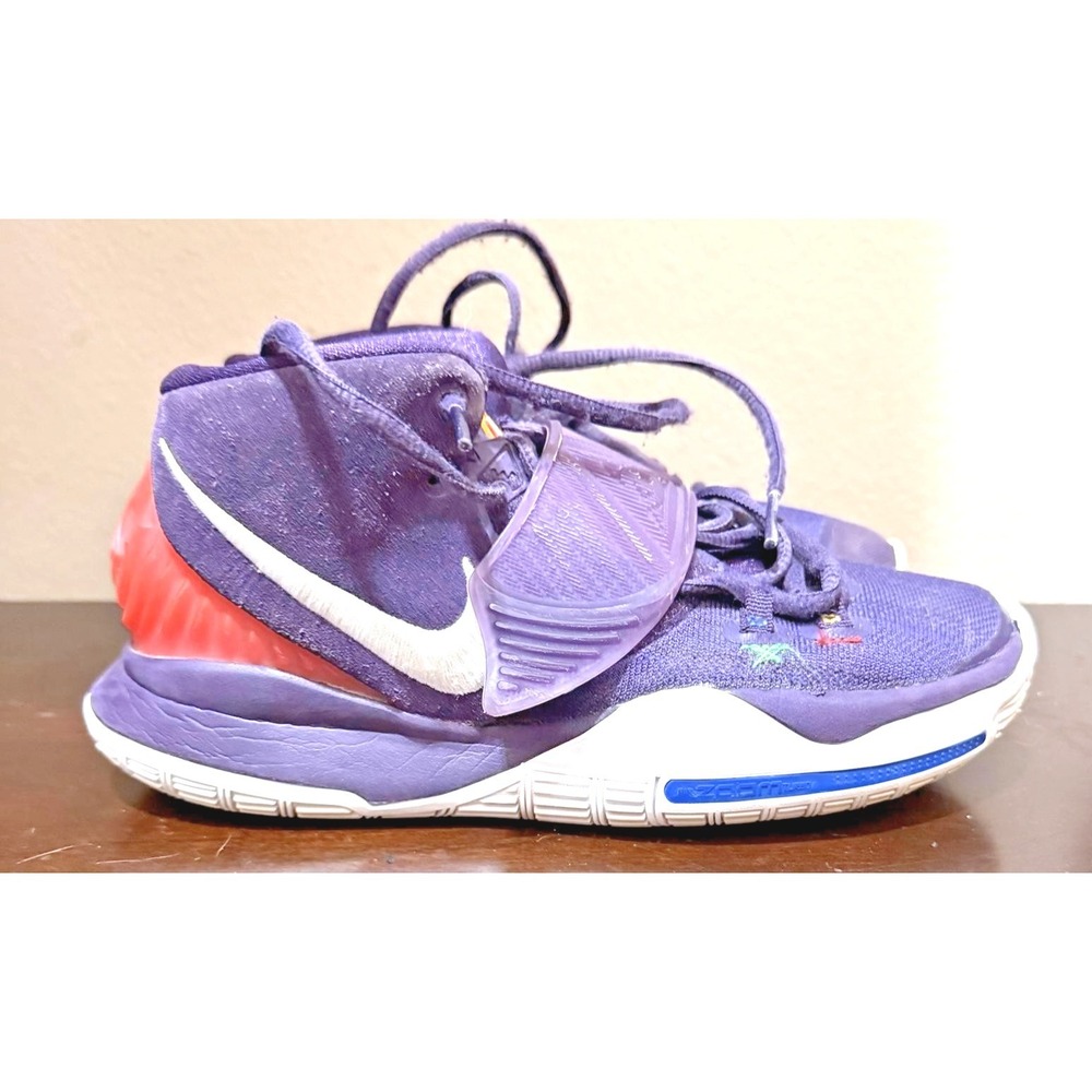 Nike Kyrie 6 Basketball Shoes -Size 6 Deep Purple/Red